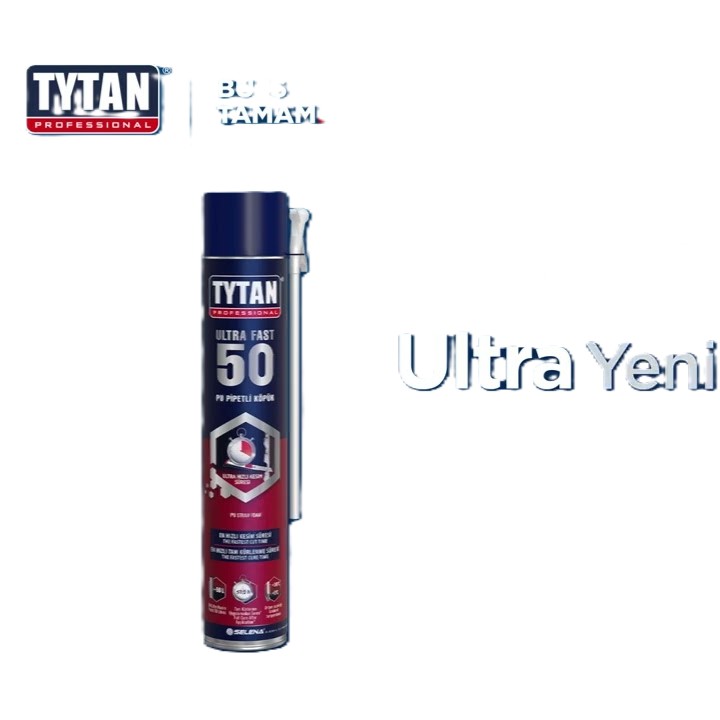 TYTAN ULTRA FAST PİPETLİ KÖPÜK 1000GR (12)